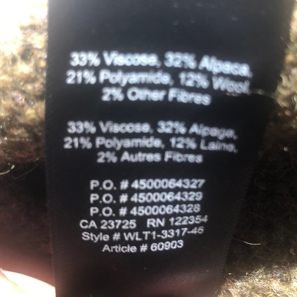 Aritzia Babaton Wool-Blend Erin VNeck Sweater - Picture 6 of 7